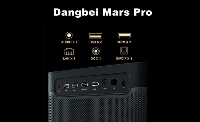 Dangbei Mars Pro interface