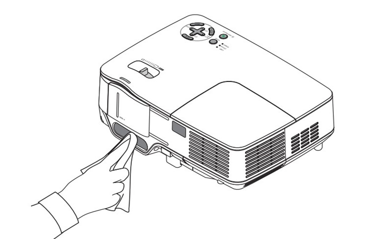 NEC NP64 Projector sensor 