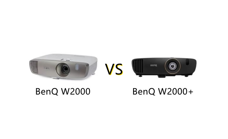 BenQ W2000 vs BenQ W2000+