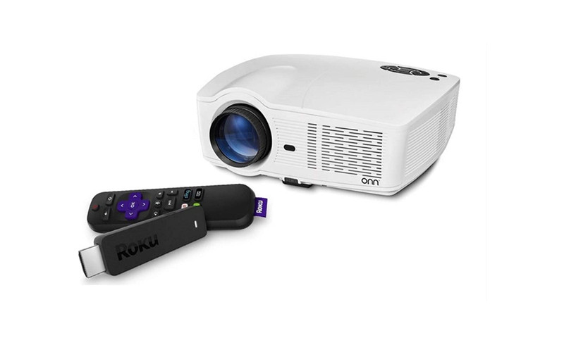 Mooka Projector with Roku