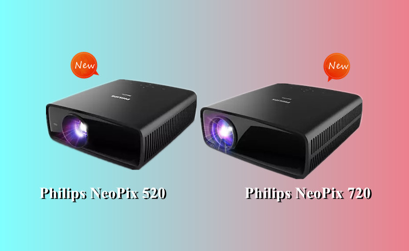 Philips NeoPix 520 vs 720