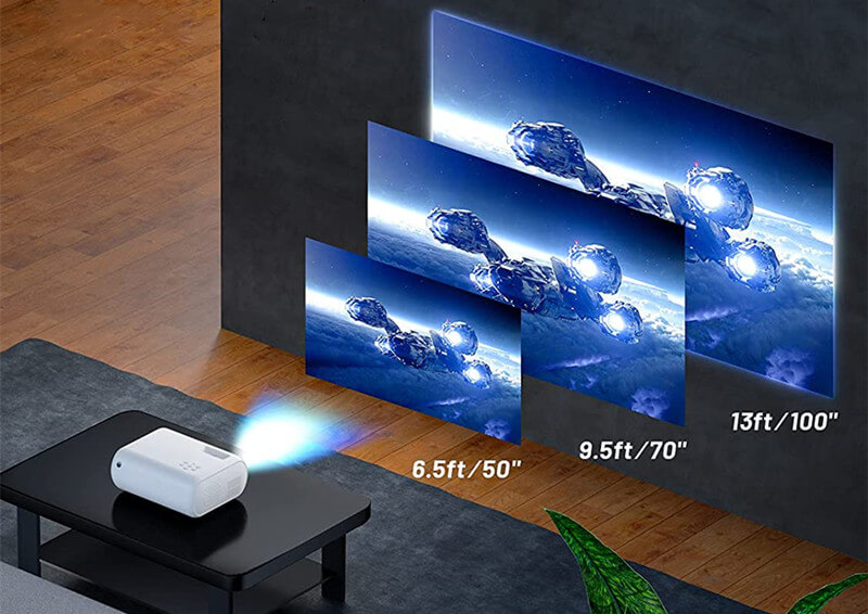 CLOKOWE Projector screen